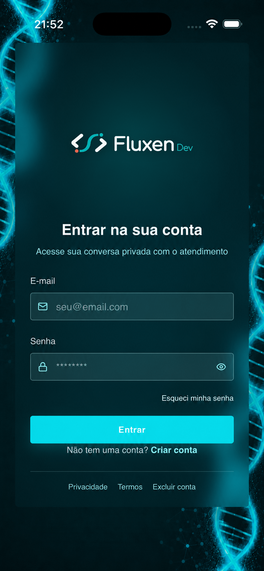 Aplicativo do paciente